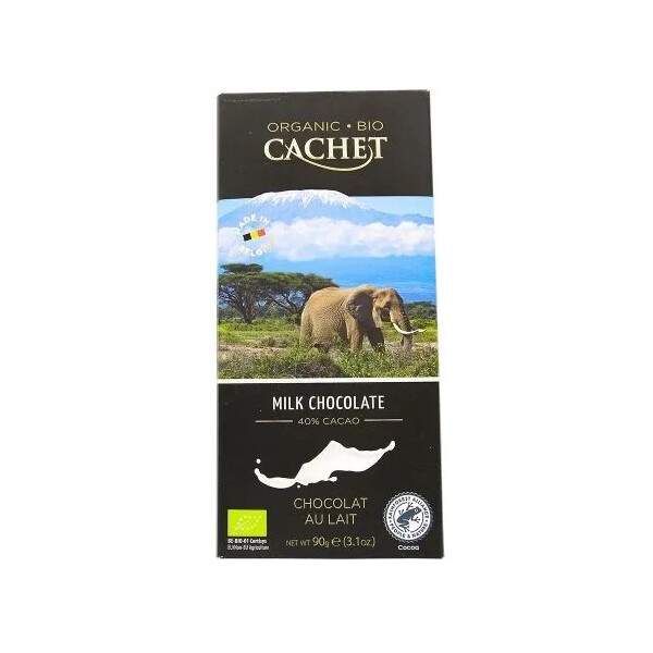 CHOCOLAT AU LAIT BIO 40% TANZANIE 90G