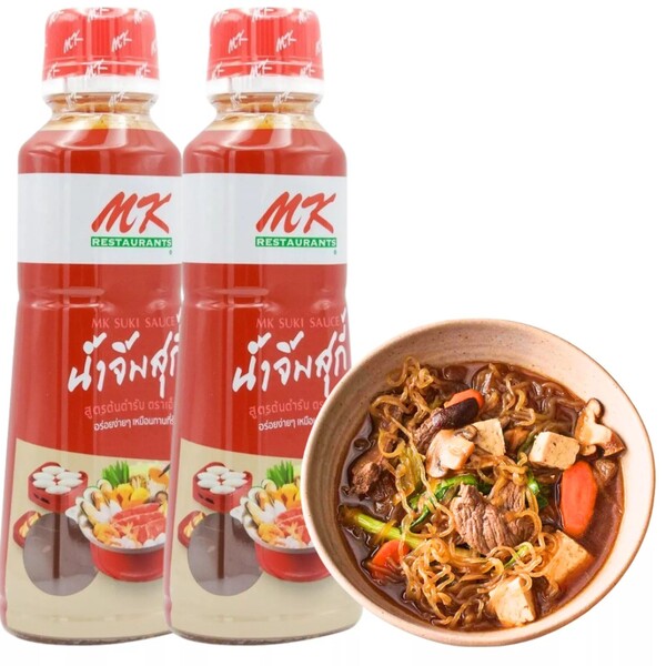SAUCE SUKI DES RESTAURANTS MK THA&Iuml;LANDE 350GR MK