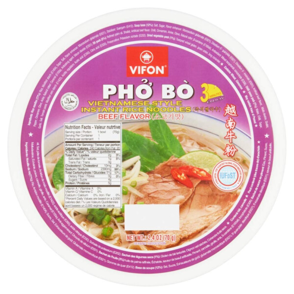 BOL PHO AU BOEUF 60GR VIFON
