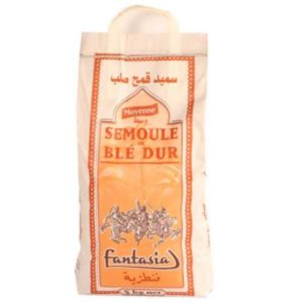 SEMOULE MOYENNE SAC 5 KG