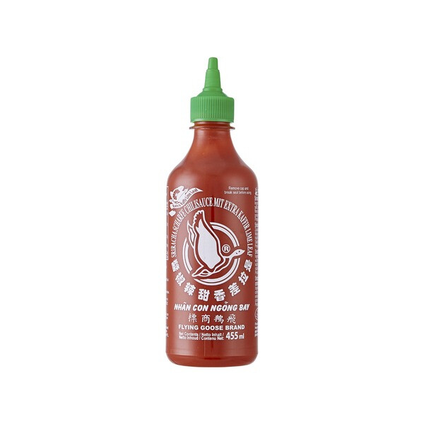 SAUCE SRIRACHA AVEC FEUILLES DE COMBAVA 455 G