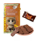 BISCUITS AU CAF&Eacute;  EN FORME DE CHAT 80GR OCOCO