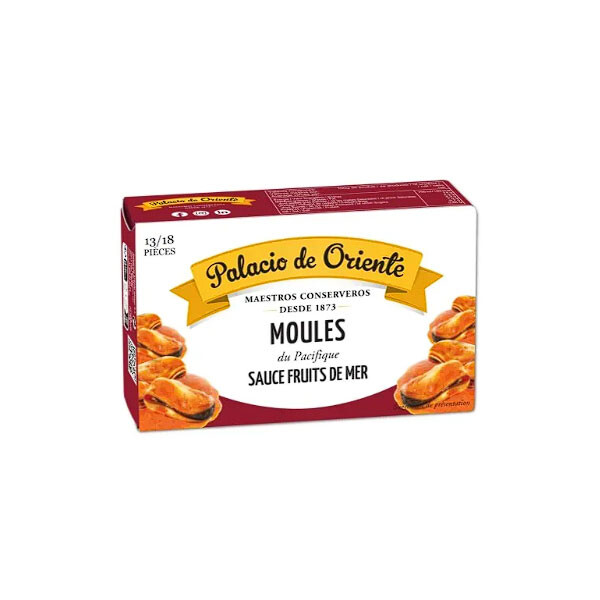 MOULE A LA SAUCE FRUITS DE MER 115G