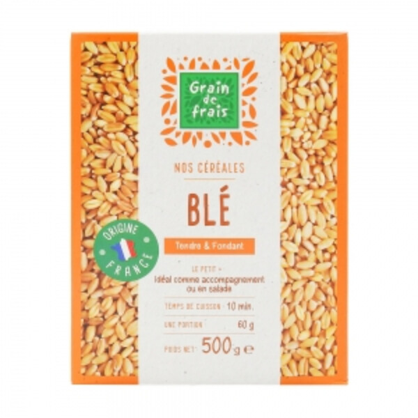 BL&Eacute; DUR PR&Eacute;CUIT GRAIN DE FRAIS 500G