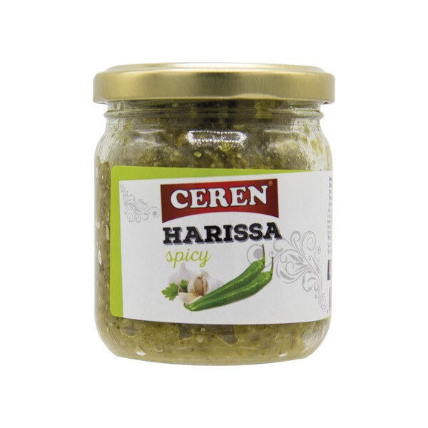 HARISSA PATE DE PIMENT VERT FORTE TURC CEREN