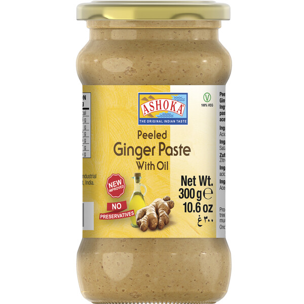 P&Acirc;TE DE GINGEMBRE &Agrave; L'HUILE 300G ASHOKA