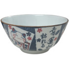 BOL EN CERAMIQUE CHAT BLEU 14,5CM