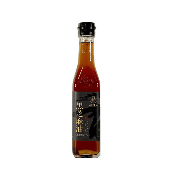 HUILE DE S&Eacute;SAME NOIR TORR&Eacute;FI&Eacute;E 227ML SANFENG