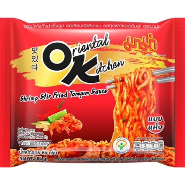 RAMEN CREVETTE ORIENTAL KITCHEN TOM YUM 85GR MAMA