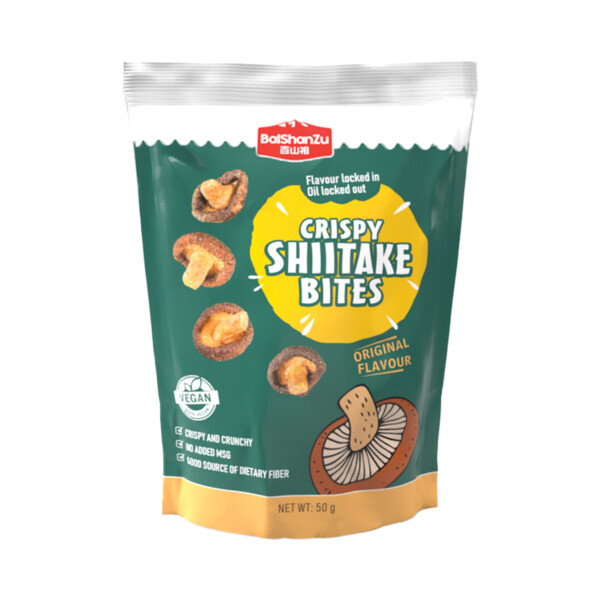 CHIPS AU SHITAKE 50 GR BAI SHAN ZU