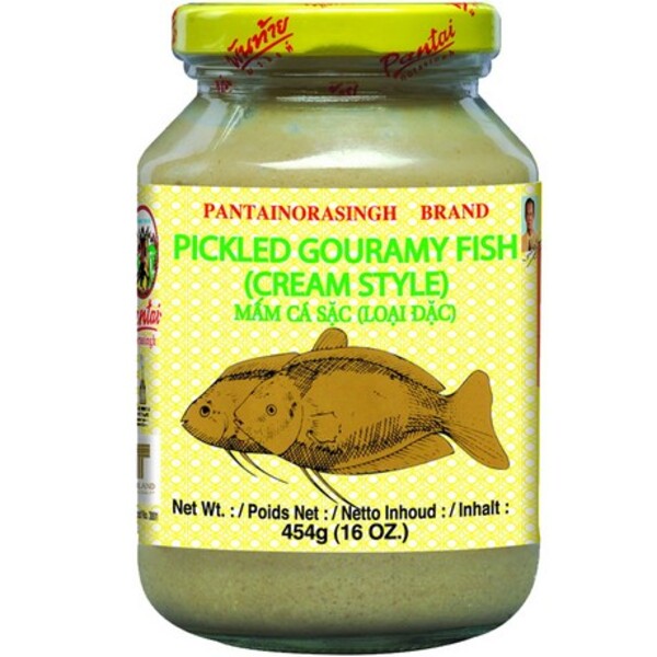 PICKEL DE POISSON GOURAMI CREAM 454 G