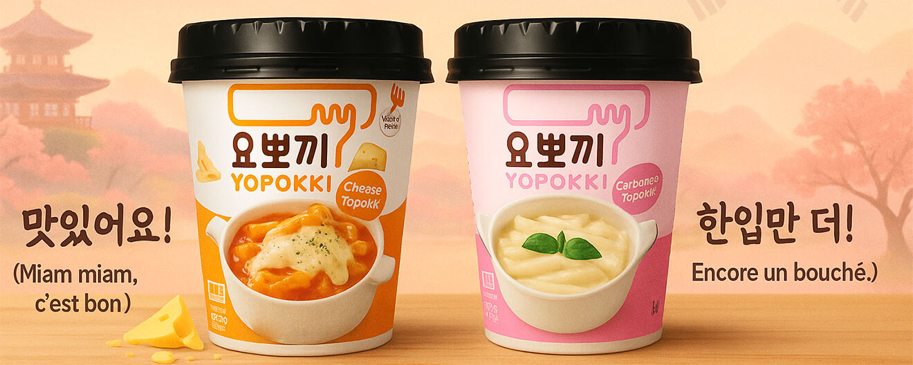 Yopokki Fromage et Carbonara