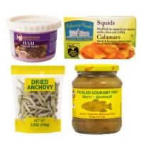 Poissons, crevettes