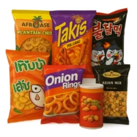 Chips, snaks, apéritifs salés