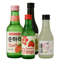 Sak&eacute;, Soju, autres alcools