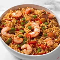 Jambalaya aux épices cajun