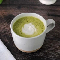 Latte au matcha