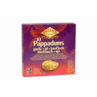 10 papadums ail pataks 100g