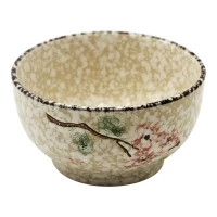 bol en céramique flocon de neige sakura 12.5 cm