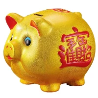 tirelire cochon 4''