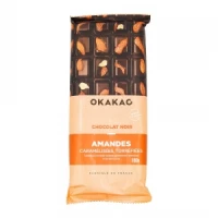 chocolat noir amandes caramélisées torréfiées 180g