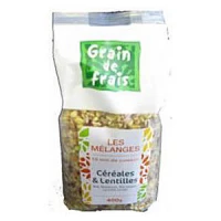 melange cereales lentilles 400gr