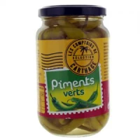 piments verts pot 150g les comptoirs de carthage