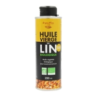 huile vierge de lin bio 25cl