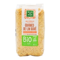 graines de lin doré bio 425gr