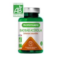 baobab acerola defenses bio 41 g 90 gelules 