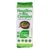 nouilles de riz complet bio 220g