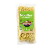 nouille de blé bio aux oeufs 250gr 4 blocs