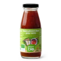 sauce piment doux pour nems bio 220g