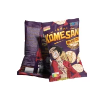 chips luffy de riz complet soufflé bbq 60gr