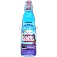 boisson gazeifiee japonaise a la myrtille genki ramune  200ml