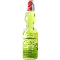 soda  japonais melon 200ml genki ramune