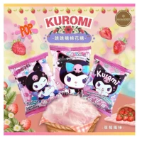 barbe a papa  fraise 15gr kiromi sanrio