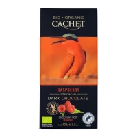 chocolat noir 57% framboise bio tablette 100g