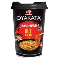 bol de nouille oyakata yakisoba boeuf wasabi 93gr ajinomoto