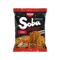 nouilles instantanées soba chili 111gr nissin