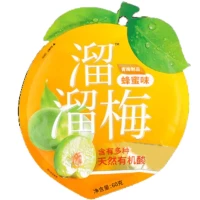 prune verte confites au miel 60gr liuliumei