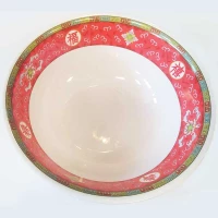bol chinois plastique 17,5 cm fancy