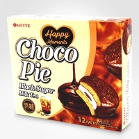 chocopie thé au lait 336gr lotte