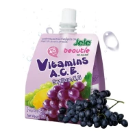 3x gélées de raisin et vitamine a c e 140gr jele