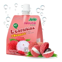 3x gélées au litchi vitamine c et l-carnithine 140gr jele