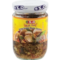 pate de piment doux feuille de basilic xo 200g