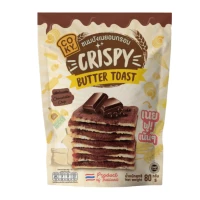 toasts croustillants au beurre et chips de chocolat 80gr coky