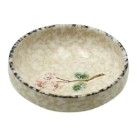 ramequin céramique style japonais flocon de neige 7.6 cm