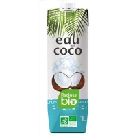 eau de coco bio racines 1l