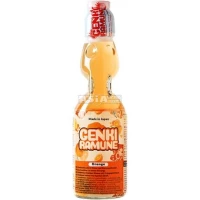 soda japonais orange genki ramune 200ml